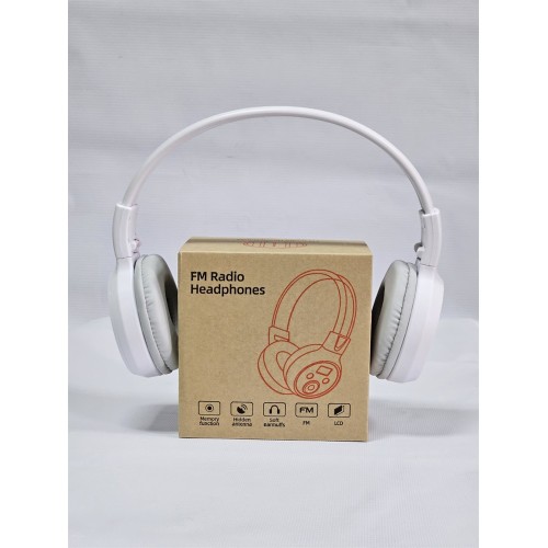 БЕСПРОВОДНЫЕ FM СТЕРЕО НАУШНИКИ ERGO VJ90W