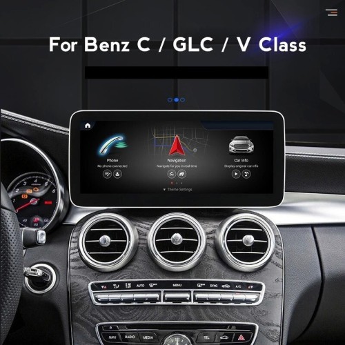 CarMedia MKD-BC003-15-19-C/GLC-8128-UH для Mercedes-Benz C-класс W205, GLC X253 2014-2018 NTG 5.0/5.1 на Android 11.0