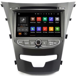 Автомагнитола Ksize DVA-ZN7055 SsangYong new Actyon, Corando 2013+ Android 6.0.1