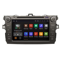 Штатная магнитола Ksize DVA-ZN7063 Toyota Corolla 2007 - 2012 Android 6.0.1