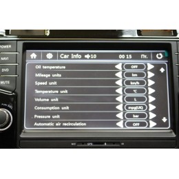 Штатная магнитола Ksize DV-8518A Volkswagen Golf 7 (нет TV)