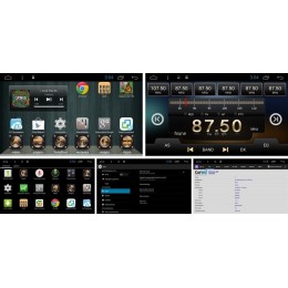 Штатная магнитола Ksize DVA-MTB002HDb для Toyota Camry 2012-2014 Android 4.4.4 (для авто с монитором)