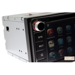 Штатная магнитола Ksize DVA-KL6229 для Toyota, Daihatsu Android 4.2.2 (универсальная, 200х100 мм)