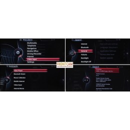Штатная магнитола Ksize DVA-ZN7008 для BMW X1 Android 4.2