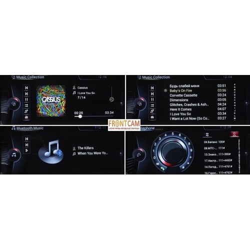 Штатная магнитола Ksize DVA-ZN7008 для BMW X1 Android 4.2