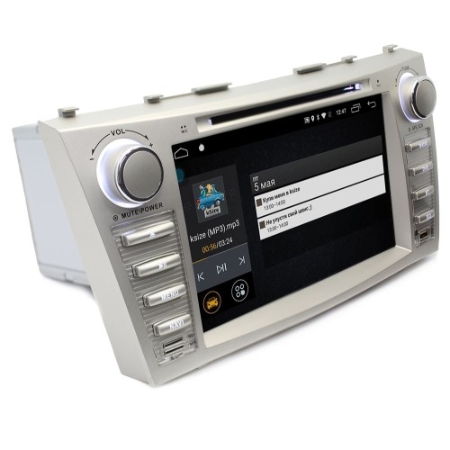 Штатная магнитола Ksize DVA-ZN7060 для Toyota Camry 2006-2011 на Android 6.0