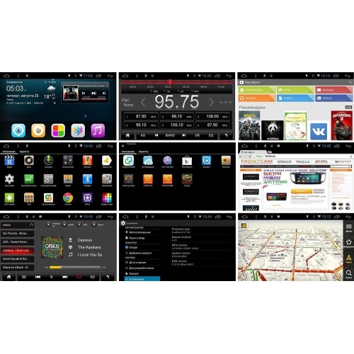 Штатная магнитола Ksize DVA-PH2693 для Toyota Land Cruiser 2008-2015 на Android 6.0.1