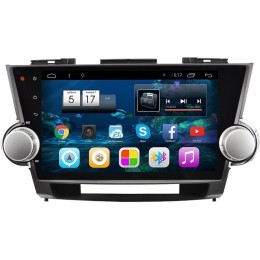 Штатная магнитола Ksize DVA-PH2690 для Toyota Highlander 2009-2014 на Android 6.0.1