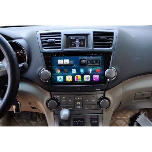 Штатная магнитола Ksize DVA-PH2690 для Toyota Highlander 2009-2014 на Android 6.0.1