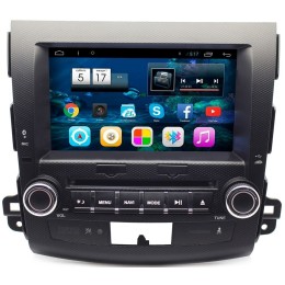 Штатная магнитола Ksize DVA-PH6958 для Peugeot 4007 2007-2012 на Android 6.0.1