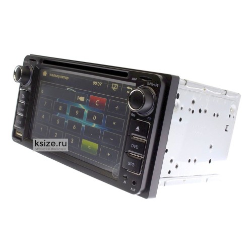 Штатная магнитола Ksize DV-J6229GPS для Toyota Universal на WinCE 6.0