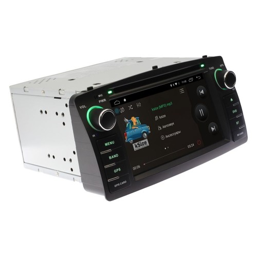 Штатная магнитола Ksize DVA-ZN7009 для BYD F3, Toyota Corolla 2000 - 2007 на Android 6.0.1