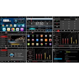 Штатная магнитола Ksize DVA-PH5703 для Ford универсальная прямоугольная на Android 6.1.2