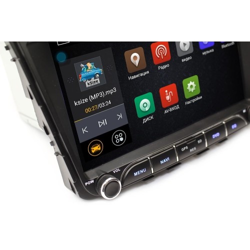 Штатная магнитола Ksize DVA-ZN7022 для Hyundai Creta 2016+ на Android 6.0.1
