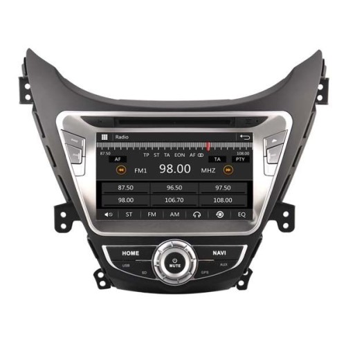 Штатная магнитола Ksize W2-E8258Y для Hyundai Elantra, Avante 2010-2014
