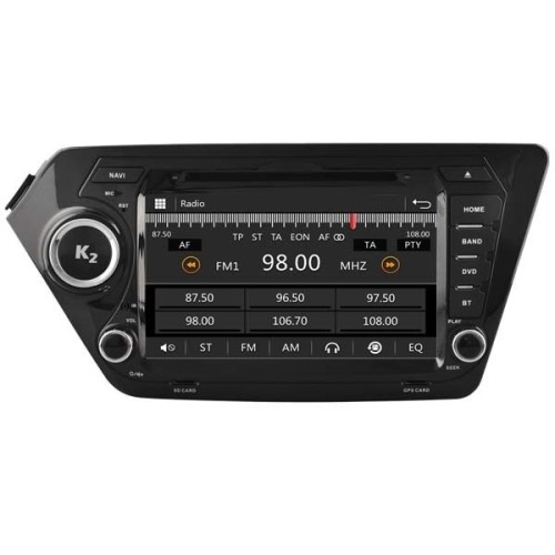 Штатная магнитола Ksize W2-E8582K для Kia Rio, K2 2011-2015