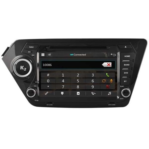 Штатная магнитола Ksize W2-E8582K для Kia Rio, K2 2011-2015