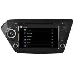 Штатная магнитола Ksize W2-E8582K для Kia Rio, K2 2011-2015