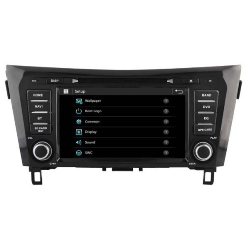 Штатная магнитола Ksize W2-E8908N для Nissan Qashqai, X-Trail 2014+