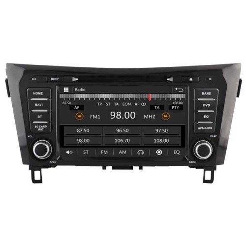 Штатная магнитола Ksize W2-E8908N для Nissan Qashqai, X-Trail 2014+
