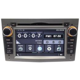 Штатная магнитола Ksize W2-E8828G для Opel Astra, Corsa (серая)