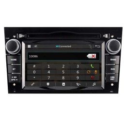 Штатная магнитола Ksize W2-E8828B для Opel Astra, Corsa (черная)