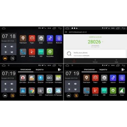 Штатная магнитола Ksize DVA-ZN7050 для Renault Duster 2012+, Logan, Sandero 2014+ Android 6.0.1