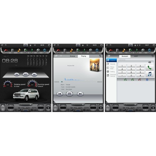 Штатная магнитола Ksize DVA-HZCTY002 для Toyota Land Cruiser 200 2015+ Android 4.4.4
