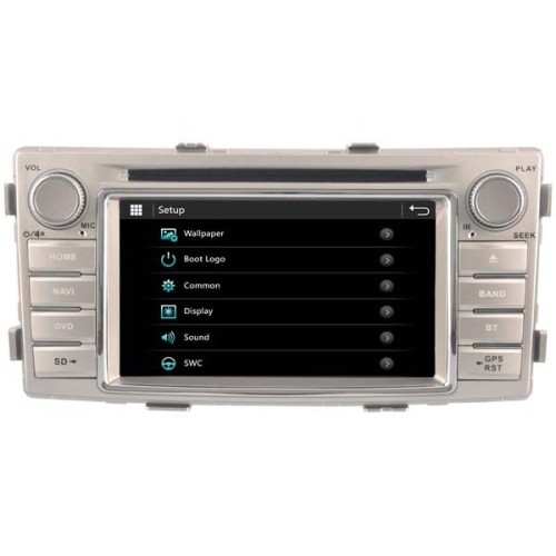 Штатная магнитола Ksize W2-E8138T для Toyota Hilux 2012+