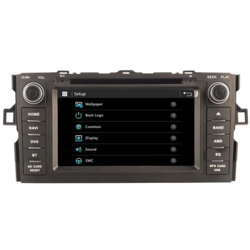 Штатная магнитола Ksize W2-E8135T для Toyota Auris 2007-2012