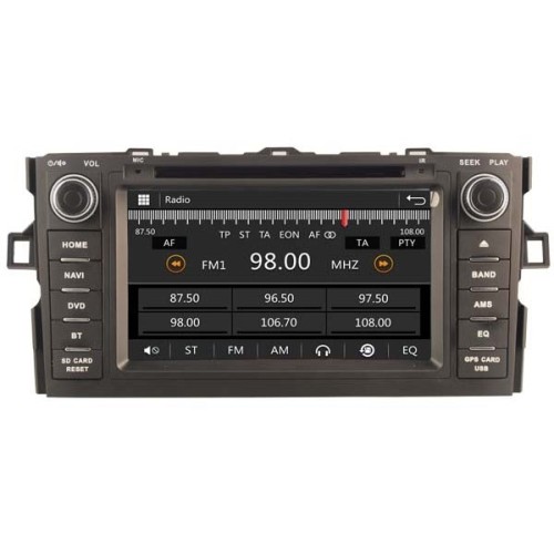 Штатная магнитола Ksize W2-E8135T для Toyota Auris 2007-2012
