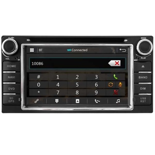 Штатная магнитола Ksize W2-E8158T для Toyota, Daihatsu универсальная (200x100 мм)