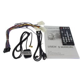 Штатная магнитола Ksize DV-J6916GPS Toyota, Daihatsu универсальная (200x100 мм)