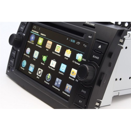 Штатная магнитола Ksize DVA-KR7095M для Lexus GX 2002-2009 Android 6.0 (внешний усилитель)