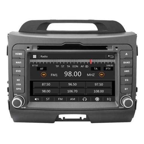 Штатная магнитола Ksize W2-E8529K для Kia Sportage III 2010-2016