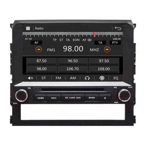 Штатная магнитола Ksize W2-E8148T для Toyota LC 200 2015-2021 (для авто без монитора)