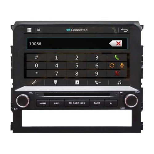Штатная магнитола Ksize W2-E8148T для Toyota LC 200 2015-2021 (для авто без монитора)