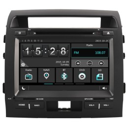Штатная магнитола Ksize W2-E8133T для Toyota Land Cruiser 200 2007-2015
