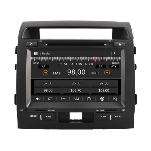 Штатная магнитола Ksize W2-E8133T для Toyota Land Cruiser 200 2007-2015
