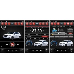 Автомагнитола Ksize DVA-KR10401MC для Chevrolet Cruze I 2009-2012 Android 6
