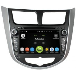 Штатная магнитола Roximo CarDroid RD-2003 для Hyundai Solaris (Android 9.0)