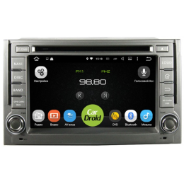 Штатная магнитола Roximo CarDroid RD-2007D 2007-2016 для Hyundai Starex, H1 (Android 10.0) DSP
