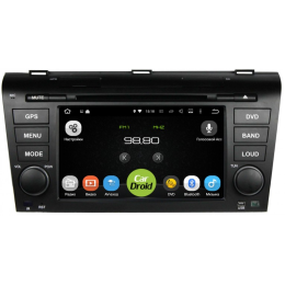 Штатная магнитола Roximo CarDroid RD-2403 для Mazda 3, 2004-2009 (Android 9.0)