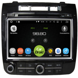 Штатная магнитола Roximo CarDroid RD-3702D для Volkswagen Touareg 2, NF, 2010-2014 (Android 9.0) DSP