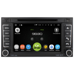 Штатная магнитола Roximo CarDroid RD-3703 для Volkswagen Touareg, 2006 (Android 9.0)