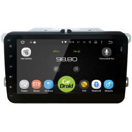 Штатная магнитола Roximo CarDroid RD-3706 для Volkswagen (сенсорная) Android 9.0