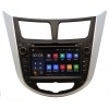 Штатная магнитола Ksize DVA-ZN7025 Hyundai Solaris, Verna Android 6.0.1