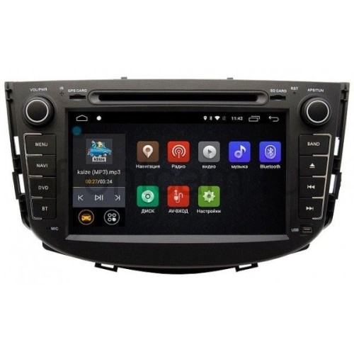 Штатная магнитола Ksize DVA-ZN7034 Lifan X60 Android 6.0.1