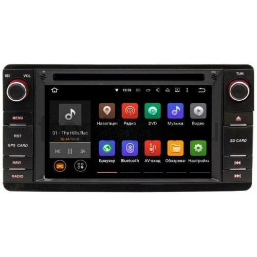 Штатная магнитола Ksize DVA-ZN7046 Mitsubishi ASX 2013+, Lancer 2013+, Outlander III 2013-2020, Pajero Sport 2014+, L200 2015+, Pajero 4 2014+ Android 6.0.1