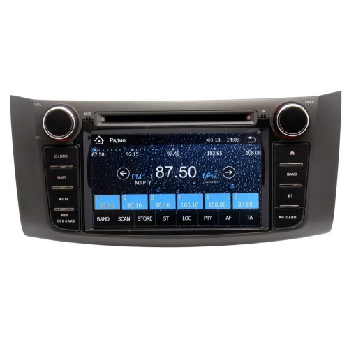 Штатная магнитола Ksize DV-SIENSSN Nissan Sentra, Tiida, Bluebird Sylphy 2014+